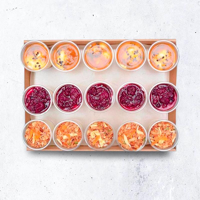 Mini Breakfast Cups Pen Catering