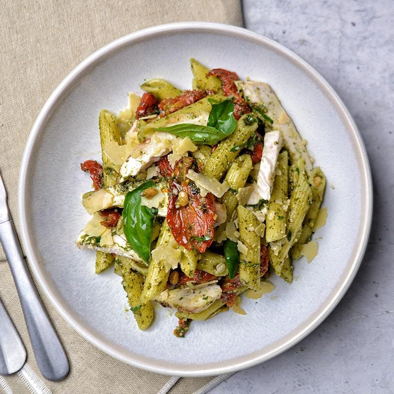 Chicken Pesto Penne Pasta Pen Catering