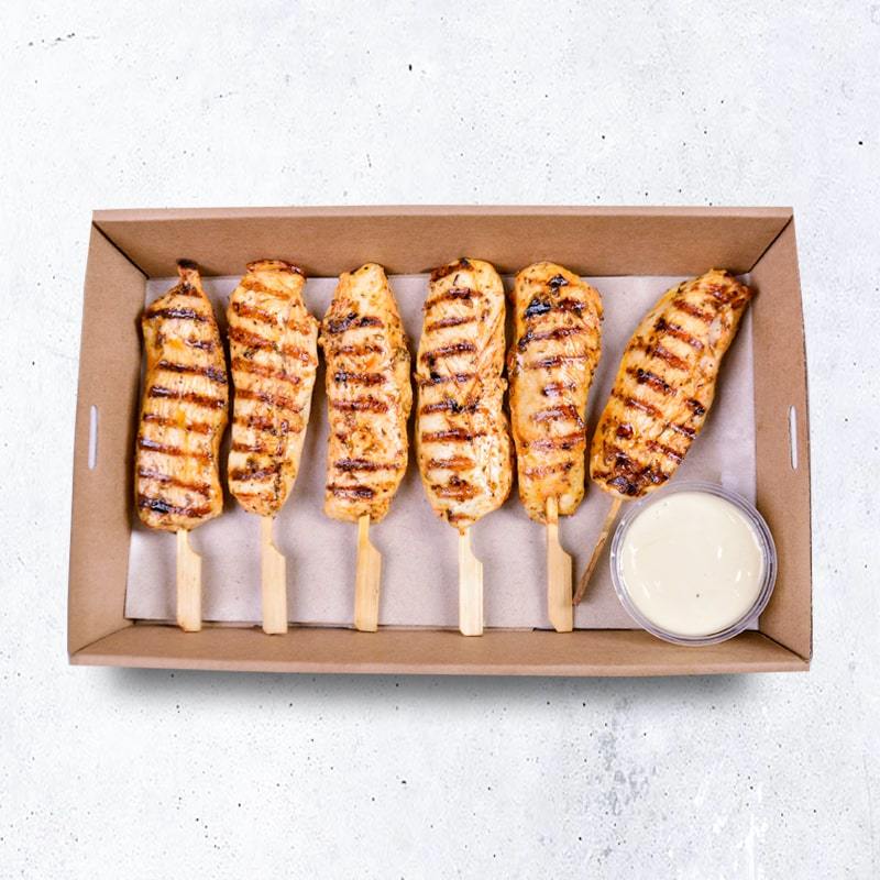 Skewer Selection Pen Catering Grilled Chicken Skewer
