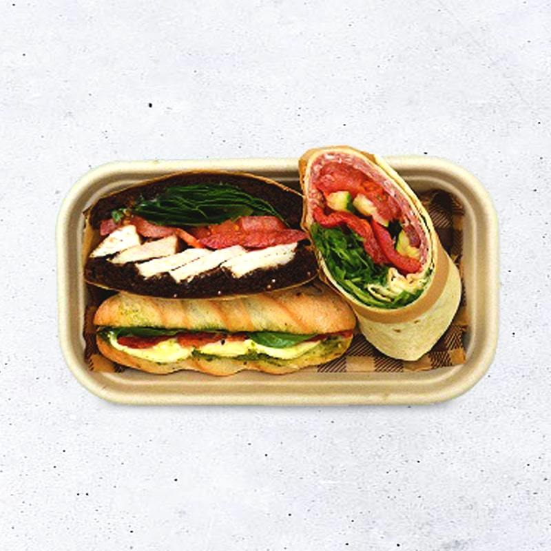 Mixed Bread Platter Pen Catering Individually Packaged