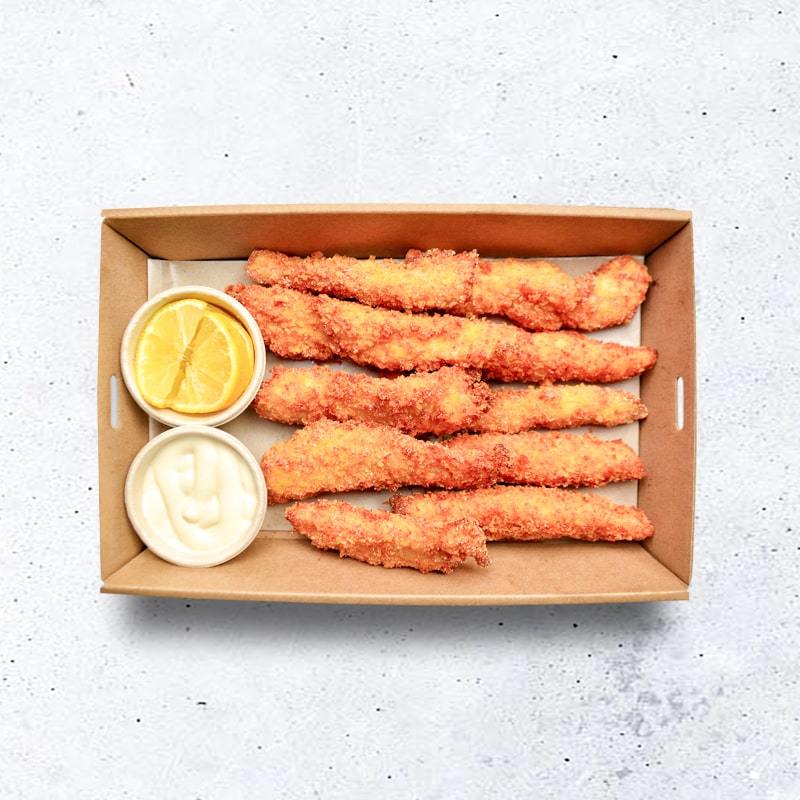 Parmesan Crusted Chicken Bites Pen Catering