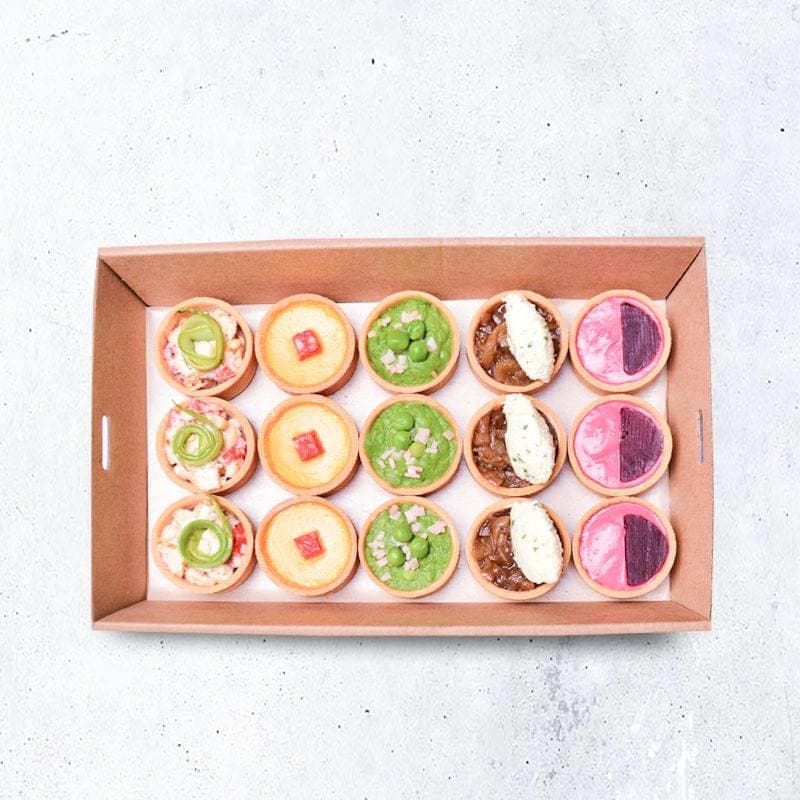 Savoury Tarts Selection Pen Catering