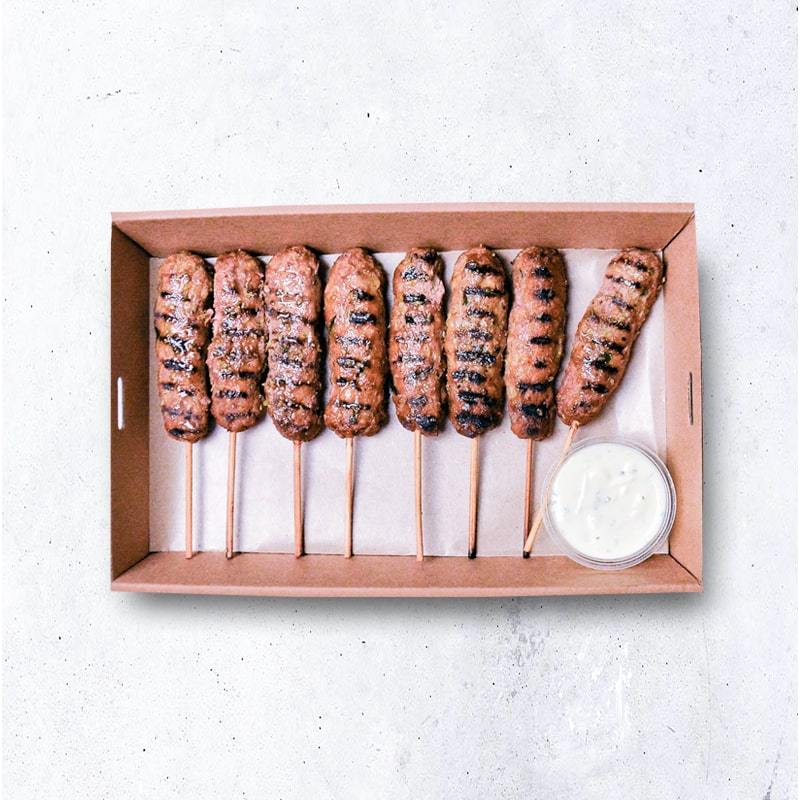 Skewer Selection Pen Catering Lamb Kofta Skewers 